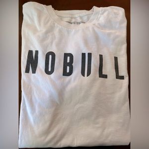 White NOBULL T Shirt